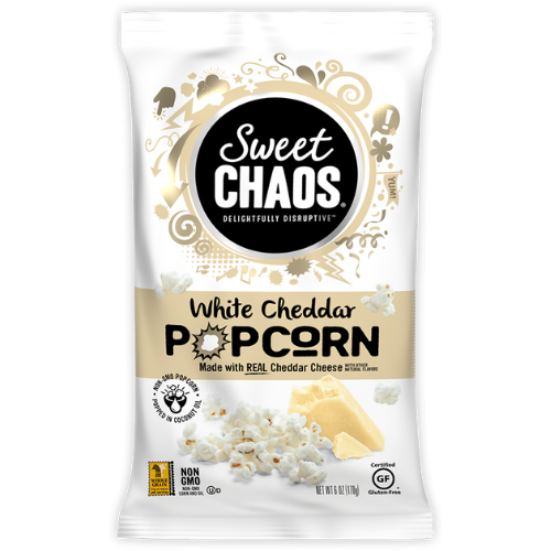 Sweet Chaos White Cheddar Popcorn 6oz