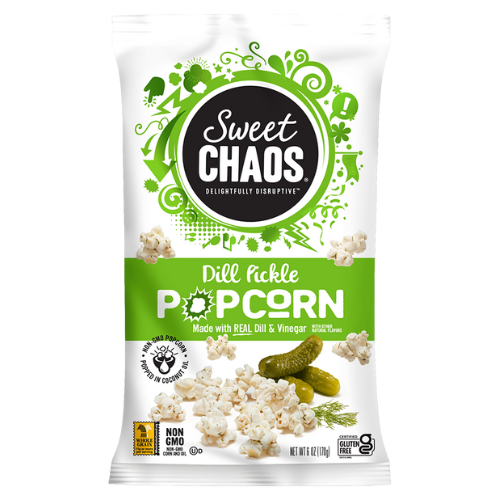 Sweet Chaos Dill Pickle Popcorn 6oz