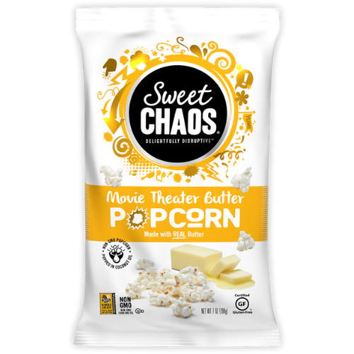 Sweet Chaos Movie Butter Popcorn 7oz