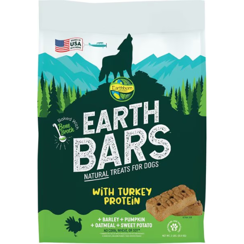 Earthborn Dog Treats Earth Bars Turkey 2#