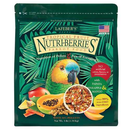 Lafeber Tropical Fruit Nutri-Berries for Parrots 3#
