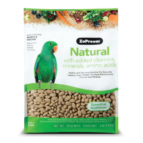 Zupreem Natural Parrot & Conure Maintenance 3#