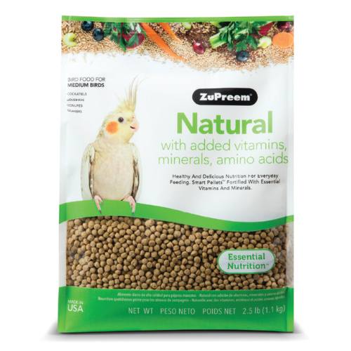 Zupreem Natural Cockatiel Maintenance 2.5#