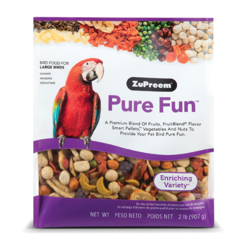 Zupreem Pure Fun Enriching Variety Large Birds 2#