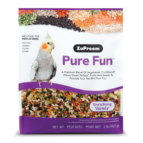 Zupreem Pure Fun Enriching Variety Medium Birds 2#