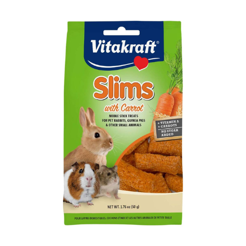 Vitakraft Rabbit Treats Slims with Carrot