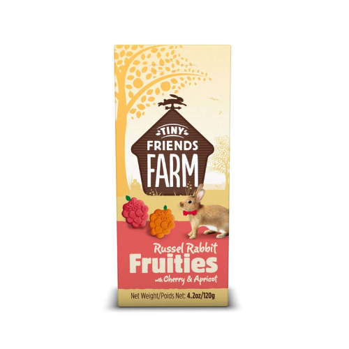 Tiny Friends Farm Small Animal  Russel Rabbit Fruitees 4.2oz