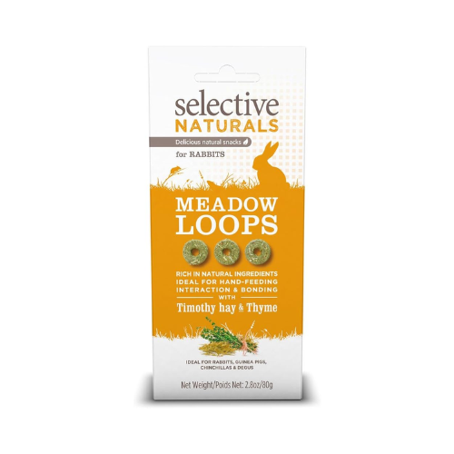 Supreme Selective Naturals Small Animal Treats Meadow Loops 2.8oz