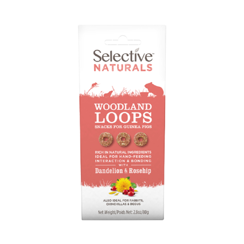 Supreme Selective Naturals Small Animal Treats Woodland Loops 2.8oz