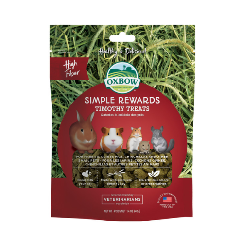 Oxbow Simple Rewards Treats Timothy 1.4oz