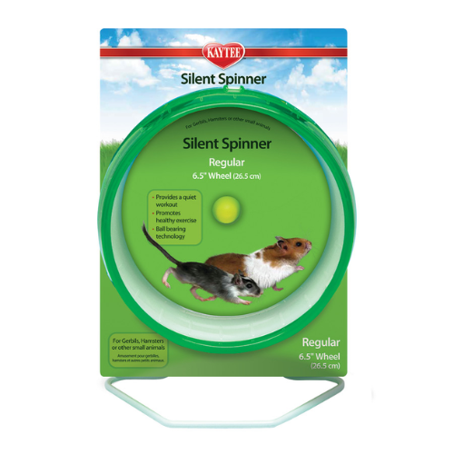 Kaytee Silent Spinner Exercise Wheel Regular Assorted Colors