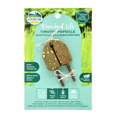 Oxbow Enriched Life Treat Timothy Popsicle