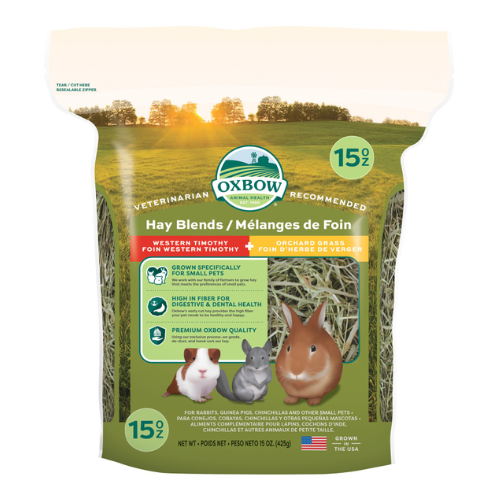 Oxbow Timothy & Orchard Hay Blend 15oz