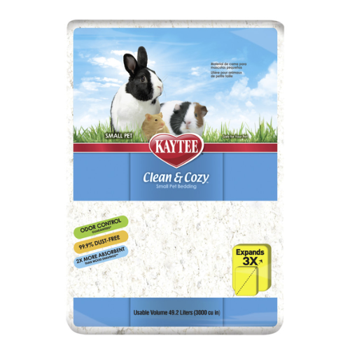 Kaytee Clean & Cozy Small Pet Bedding White 49.2 Liter