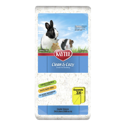 Kaytee Clean & Cozy Small Pet Bedding White 24.6 Liter