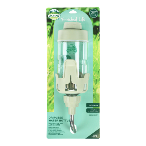 Oxbow Enriched Life Dripless Water Bottle 15oz