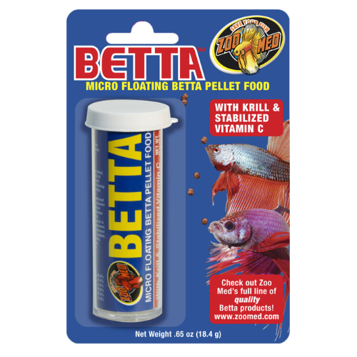 Zoo Med Betta Micro Floating Pellets 0.6oz