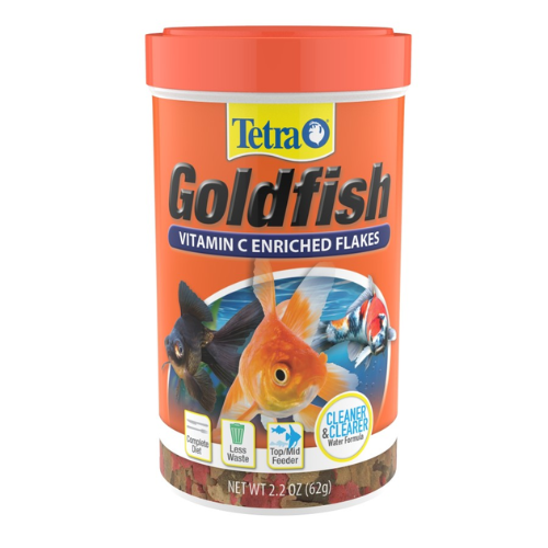 TetraFin Goldfish Flakes 2.20oz