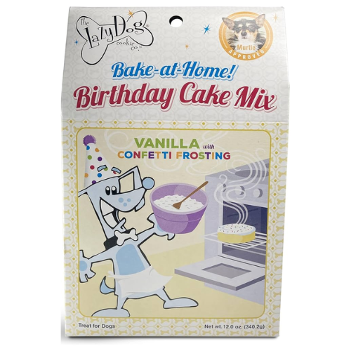 Lazy Dog Bake-at-Home Birthday Cake Mix Vanilla 5oz
