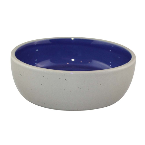 Ethical Spot Blue Crock Cat Saucer 5"