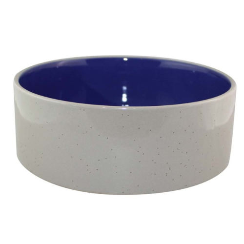 Ethical Spot Blue Crock Dog Bowl 7.5"