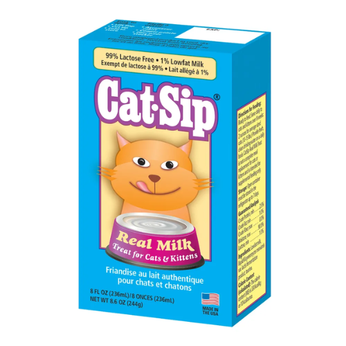 Cat Sip Cat Treats Real Milk 8oz