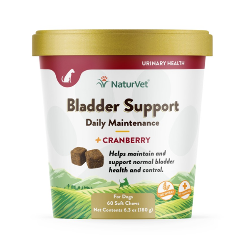 Naturvet Dog Bladder Support Plus Cranberry Chews 60 CT