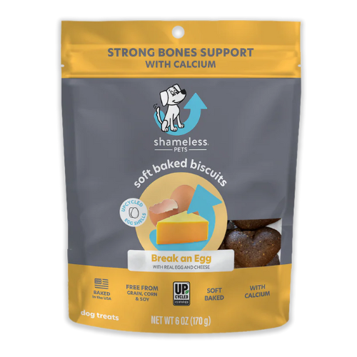 Shameless Dog Treats Skin & Coat Bananas for Bacon 6oz