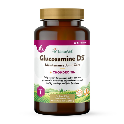 NaturVet Glucosamine DS Joint Stage 1 Tablets 150ct
