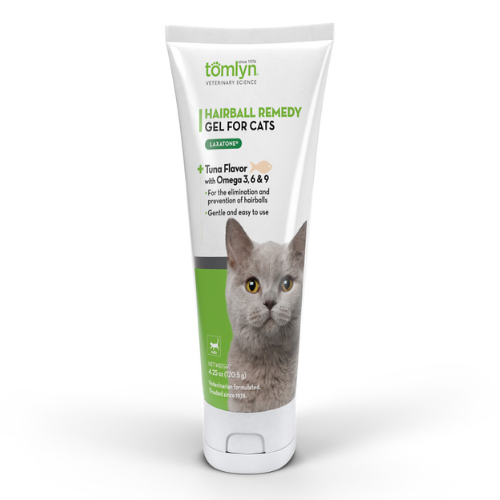 Tomlyn Laxatone Cat Hairball Remedy Gel Tuna Flavor 4.25oz