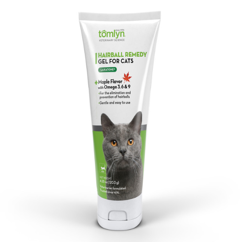 Tomlyn Laxatone Cat Hairball Remedy Gel Maple Flavor  4.25oz