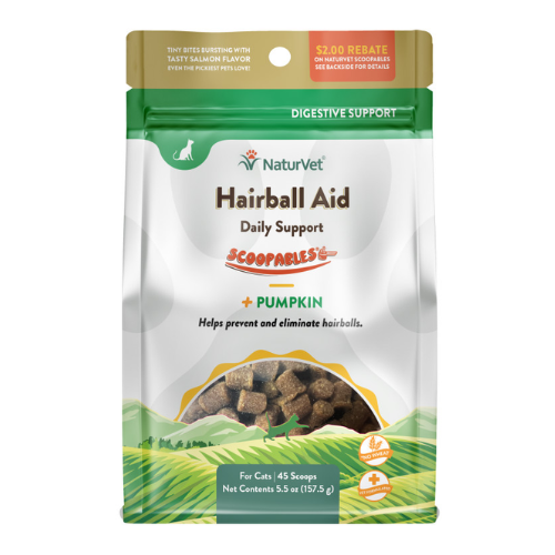 Naturvet Cat Scoopables Hairball Aid Daily Support 5.5oz