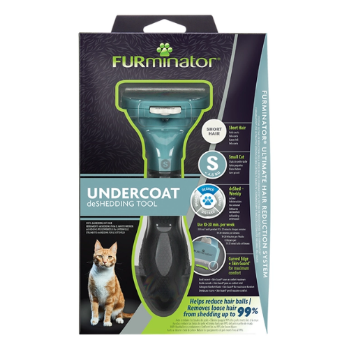 FURminator Deshedding Tool Short Hair Small Cat