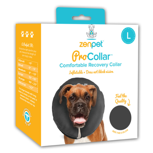 ZenPet Zen Collar Recovery Inflatable Collar LG