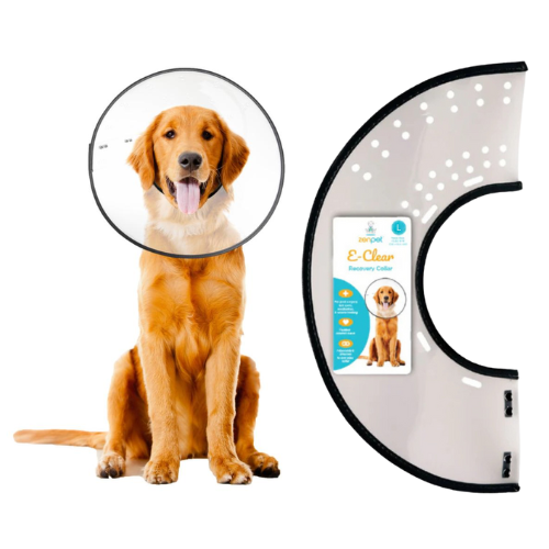 ZenPet E-Clear Recovery Collar LG