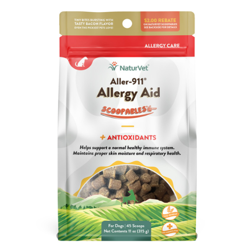 Naturvet Dog Scoopables Aller 911 Allergy Aid 11oz
