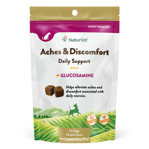 NaturVet Dog Aches & Discomfort Chews 30CT