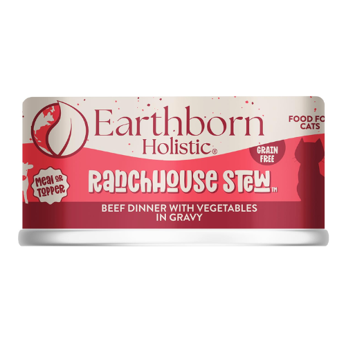 Earthborn Holistic Wet Cat Grain Free Ranch House Stew 5.5oz Can