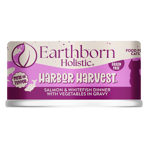 Earthborn Holistic Wet Cat Grain Free Harbor Harvest 5.5oz Can