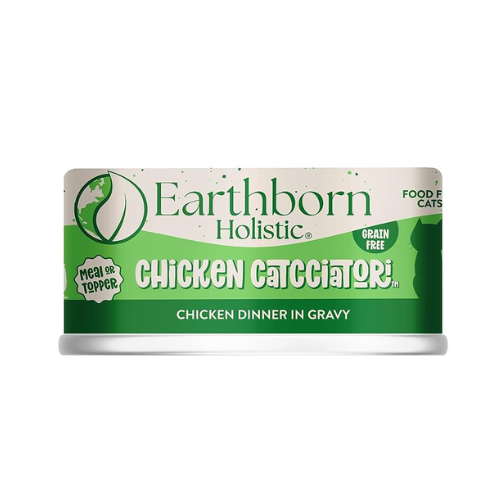 Earthborn Holistic Wet Cat Grain Free Chicken Catcciatori 3oz Can