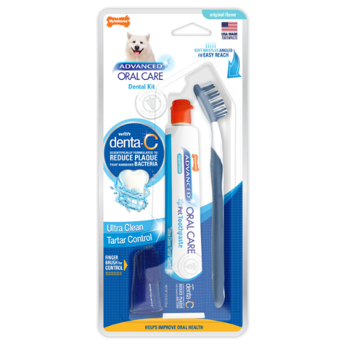 Nylabone Dental Adult Dog Oral Care Kit