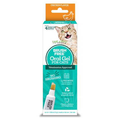 Vetality Cat Brush Free Gel