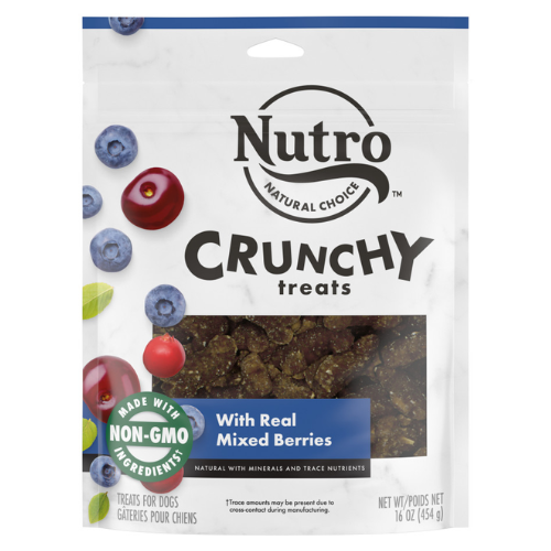 Nutro Treats Crunchy Mixed Berry 16oz