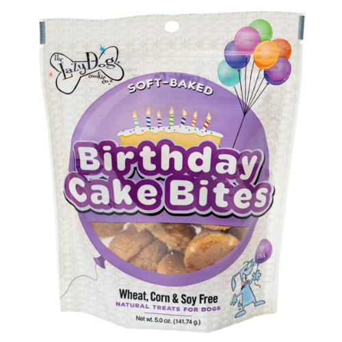 Lazy Dog Birthday Cake Bites 5oz