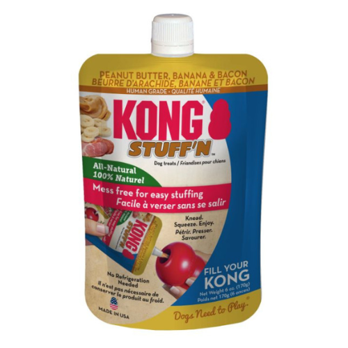Kong Dog Treats Stuff n' Peanut Butter, Bacon & Banana 6oz