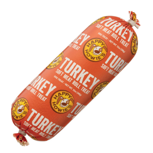 Happy Howies Turkey Roll Dog Treat 12oz