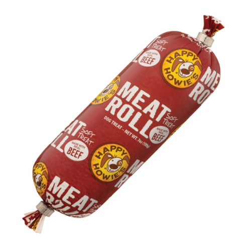 Happy Howies Beef Roll Dog Treat 7oz