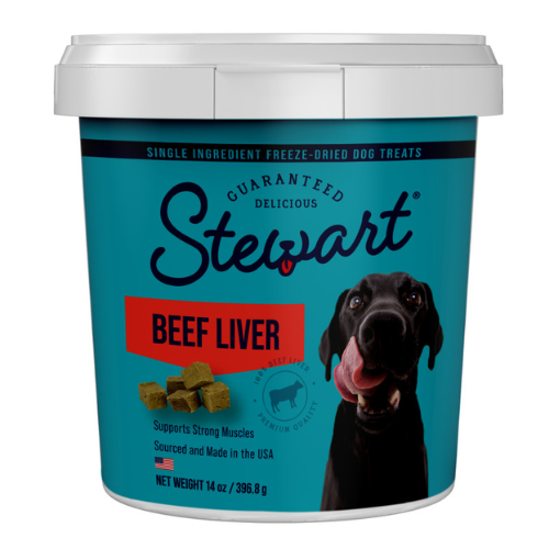 Stewart Pro Treat Dog Treats Freeze Dried Raw Beef Liver 14oz