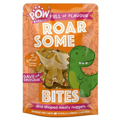 Pow Buddie Nuggets Dave The Dino Chicken 4.4oz