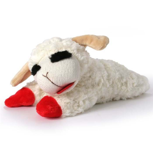 Lamb Chop Dog Toy 6"